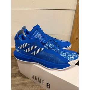 Adidas Dame 6 “Global Blue” FU6809 Men’s Size 13 Basketball Shoes NWT